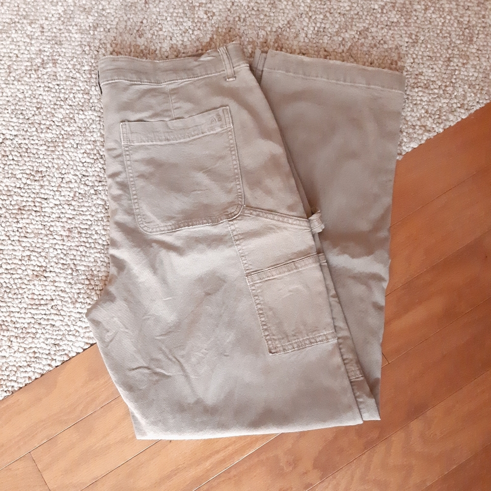 American Eagle High Rise Straight Carpenter Style Jeans size 12 - Picture 2 of 14